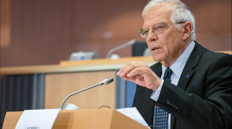 Josep Borrell en el Parlamento Europeo